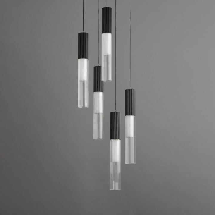 Reeds 5-Light LED Pendant by Studio M Lighting – lifestyle