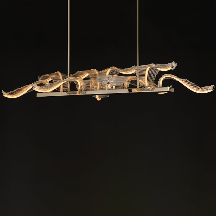 Lillet 10-Light LED Linear Pendant by Studio M Lighting – lifestyle