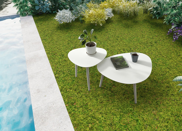 Rowan Small Outdoor Side Table by Whiteline Modern Living – lifestyle
