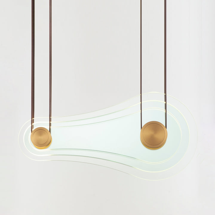 Stratum 2-Light LED Pendant by Studio M Lighting – lifestyle