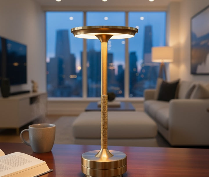Cherry Table Lamp by Whiteline Modern Living – lifestyle