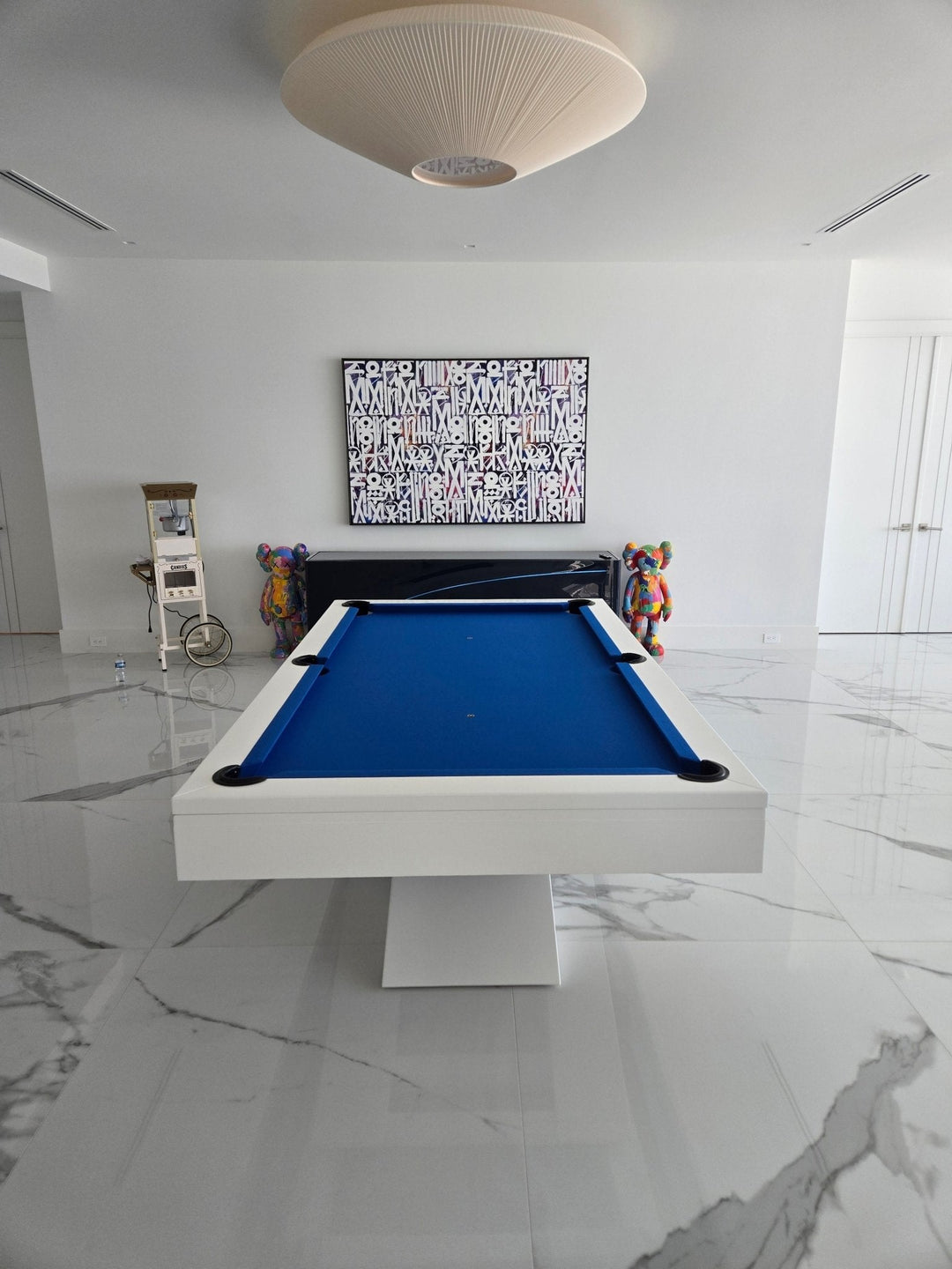 Ultimate Modern Slate Pool Table