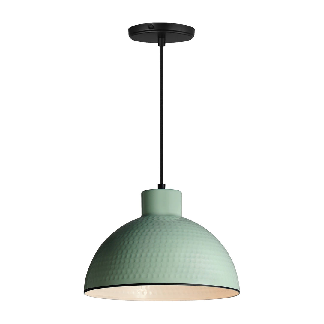 Rockport 1-Light Pendant 35144 by Studio M Lighting in Sage Green