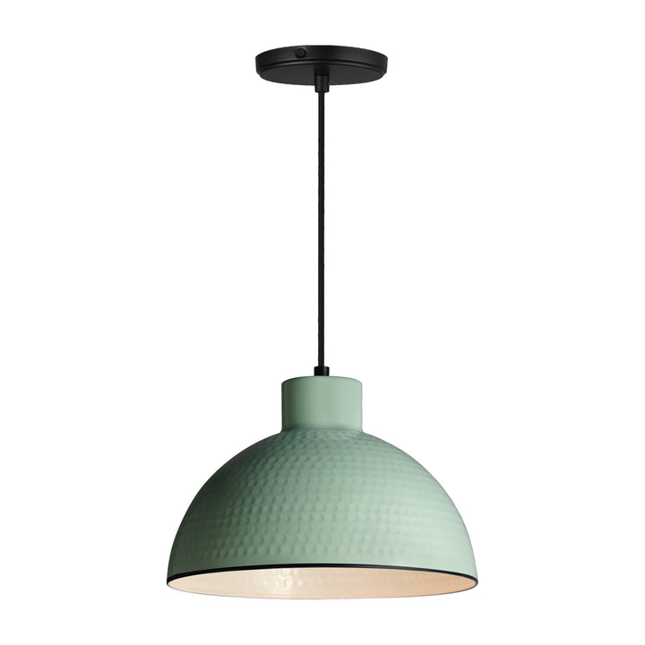 Rockport 1-Light Pendant 35144 by Studio M Lighting in Sage Green