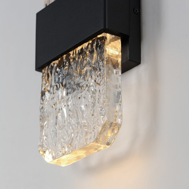 Rune LED Outdoor Wall Sconce - Small by Studio M Lighting – lifestyle