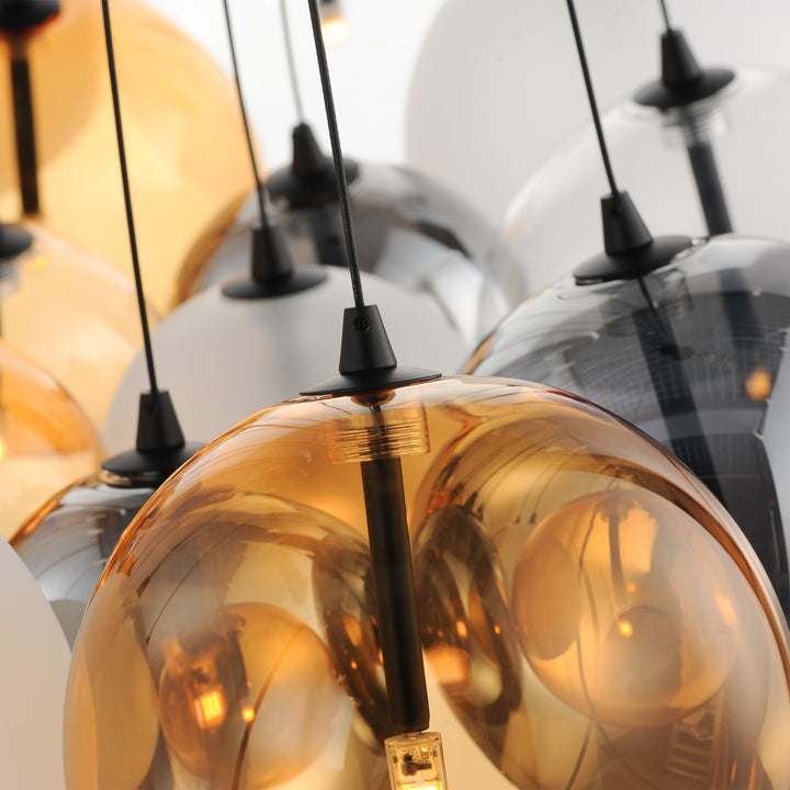 Burst 20-Light LED Pendant by Studio M Lighting – lifestyle