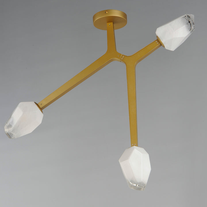 Blossom 3-Light Flush Mount by Studio M Lighting – lifestyle