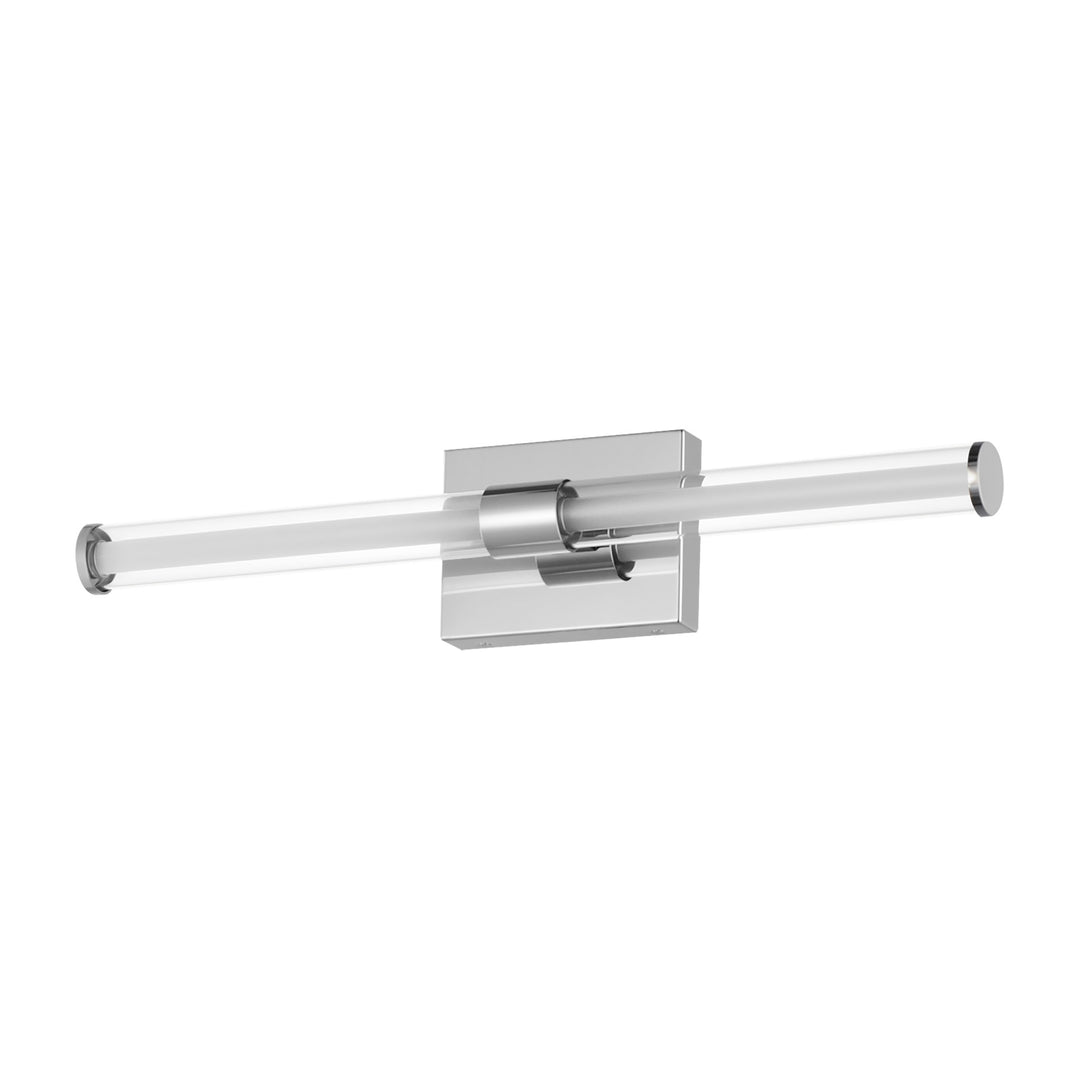 Fuse 24" LED Bath Vanity CCT Select by Studio M Lighting in Polished Chrome
