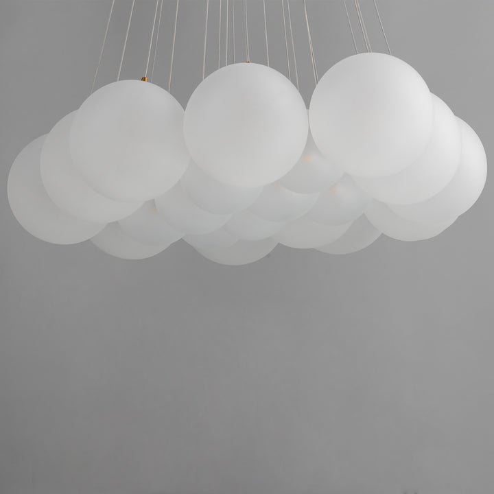 Burst 20-Light LED Pendant by Studio M Lighting – lifestyle