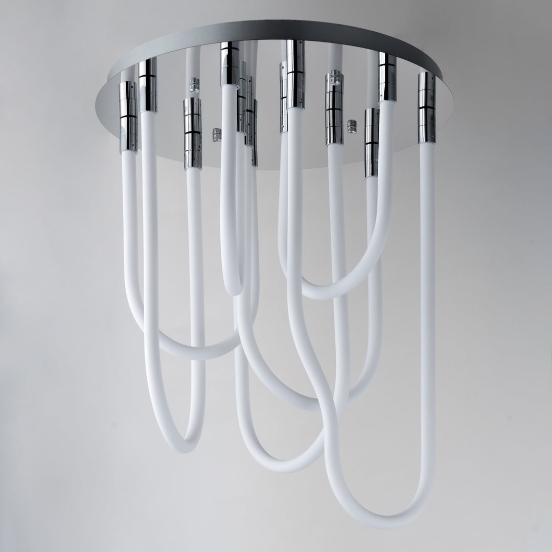 Soleil 7-Light LED RD Flush Mount by Studio M Lighting – lifestyle