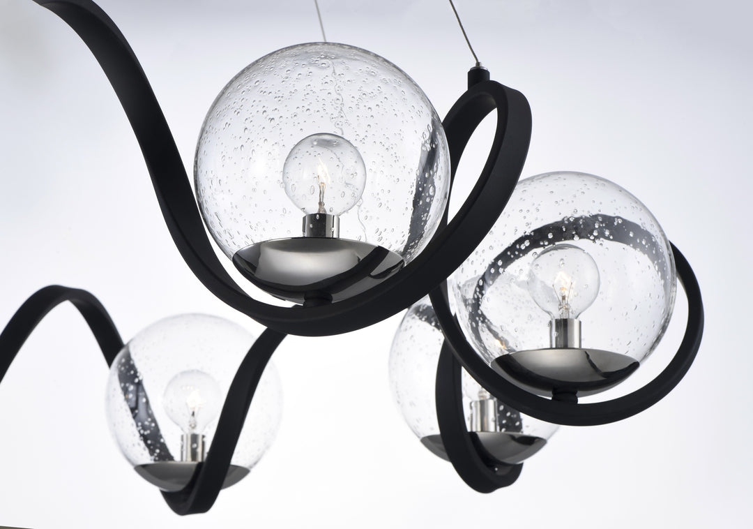 Curlicue 8-Light Pendant by Studio M Lighting – lifestyle