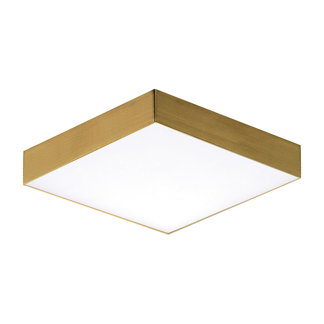 Trim SQ LED Flush Mount 3000K 567665 by Studio M Lighting in Satin Brass