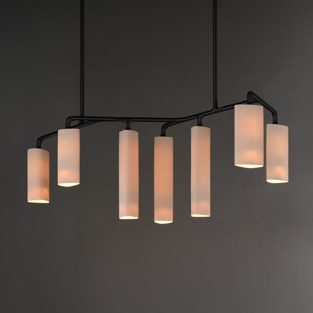 Tropo 7-Light LED Pendant by Studio M Lighting – lifestyle