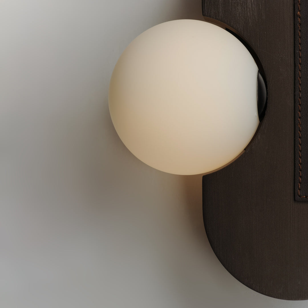Stitched Side-Light Wall Sconce by Studio M Lighting – lifestyle