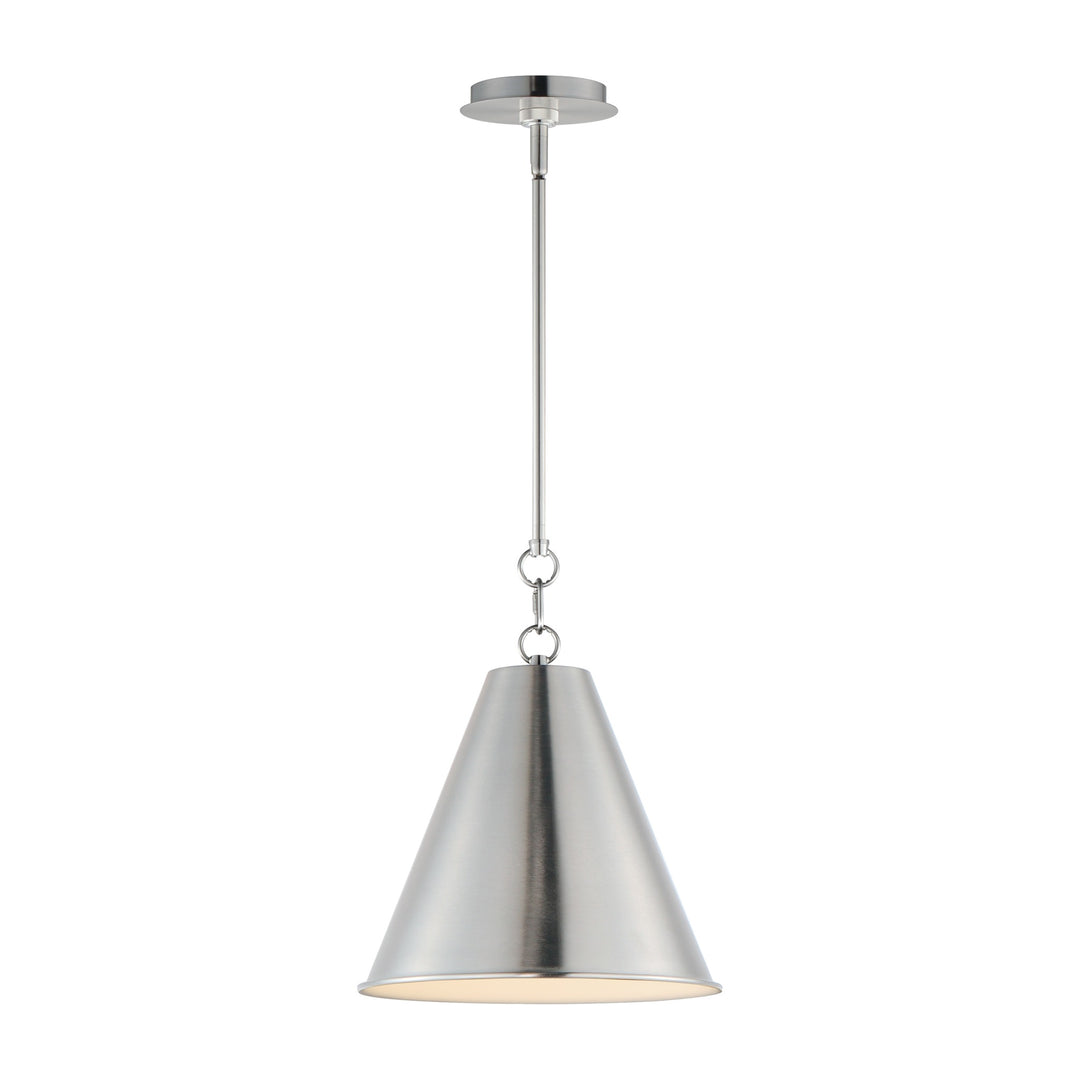 Veritas 12 1-Light Pendant by Studio M Lighting in Satin Nickel