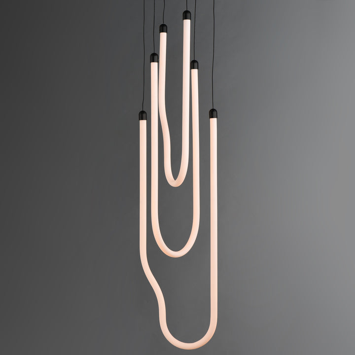 Soleil 3-Light LED Pendant by Studio M Lighting – lifestyle