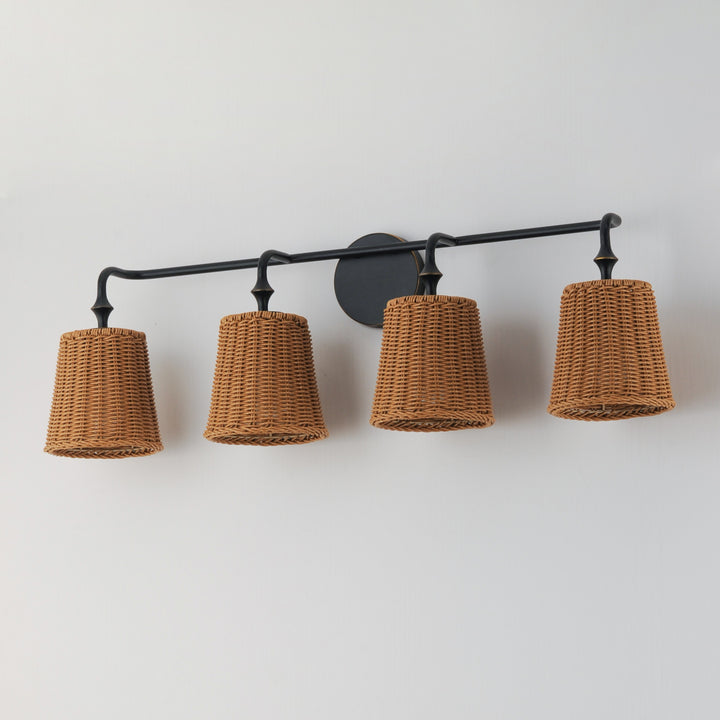 Baja 4-Light Bath Vanity by Studio M Lighting – lifestyle