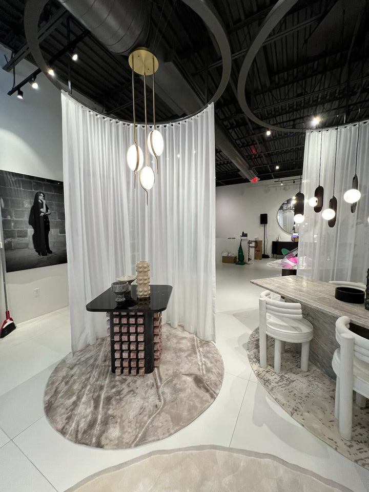 Stitched 8-Light Pendant by Studio M Lighting – lifestyle