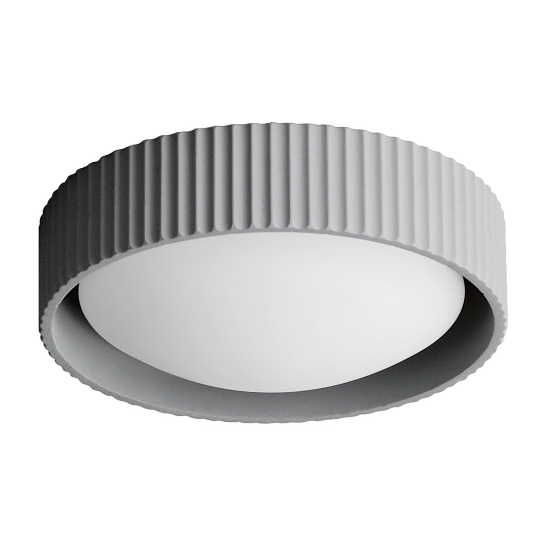 Souffle 10 LED Flush Mount by Studio M Lighting in Gray