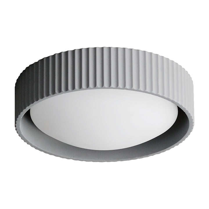 Souffle 10 LED Flush Mount by Studio M Lighting in Gray