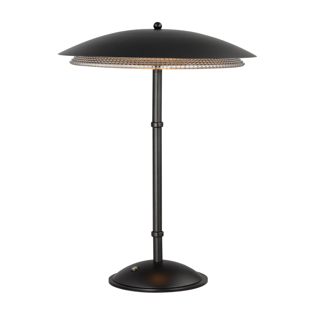 Prismatic LED Table Lamp by Studio M Lighting in Black