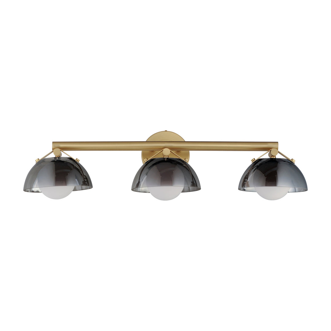 Domain 3-Light by Studio M Lighting in Natural Aged Brass