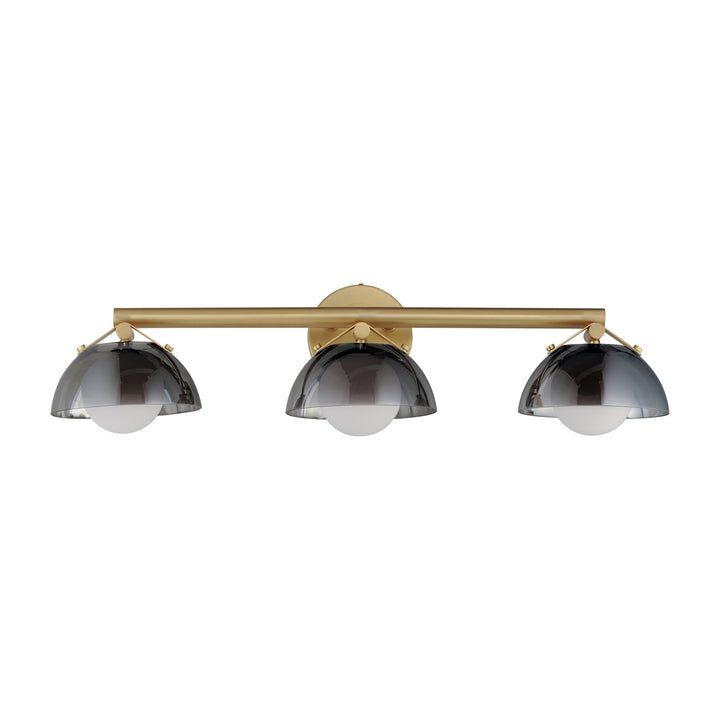 Domain 3-Light by Studio M Lighting in Natural Aged Brass
