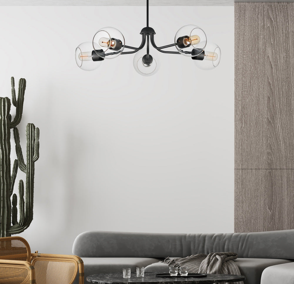 Knox 5-Light Globe Chandelier by Studio M Lighting – lifestyle