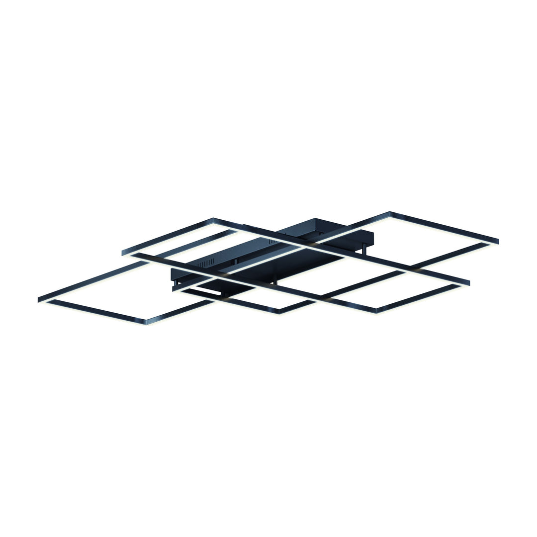 Traverse LED Flush/Wall Mount 251519 by Studio M Lighting in Black