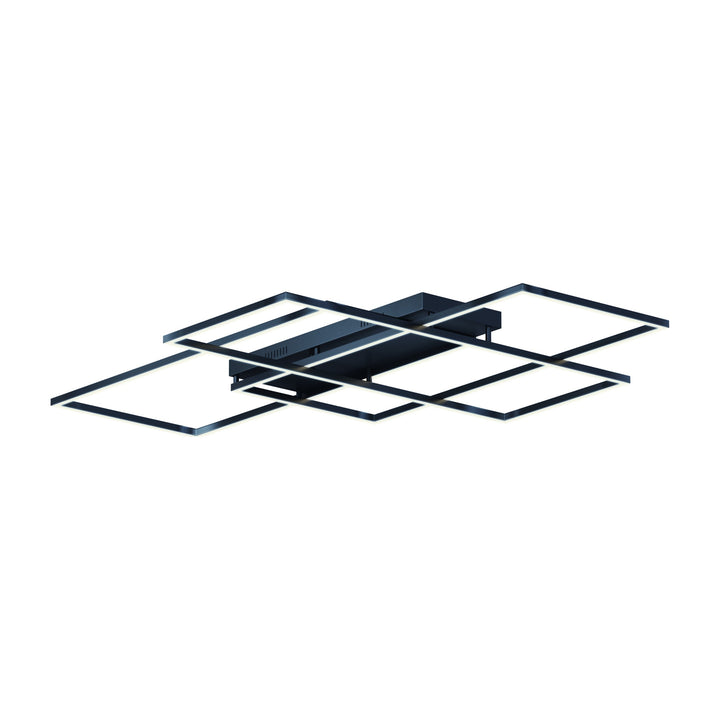 Traverse LED Flush/Wall Mount 251519 by Studio M Lighting in Black