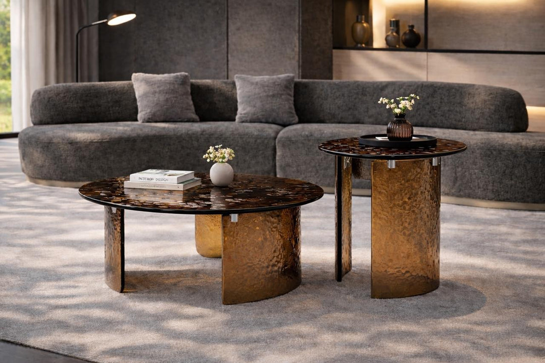 Rivelle Coffee Table by Whiteline Modern Living – lifestyle