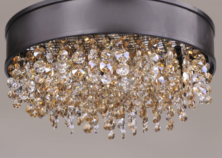 Mystic 11-Light LED Flush Mount by Studio M Lighting – lifestyle