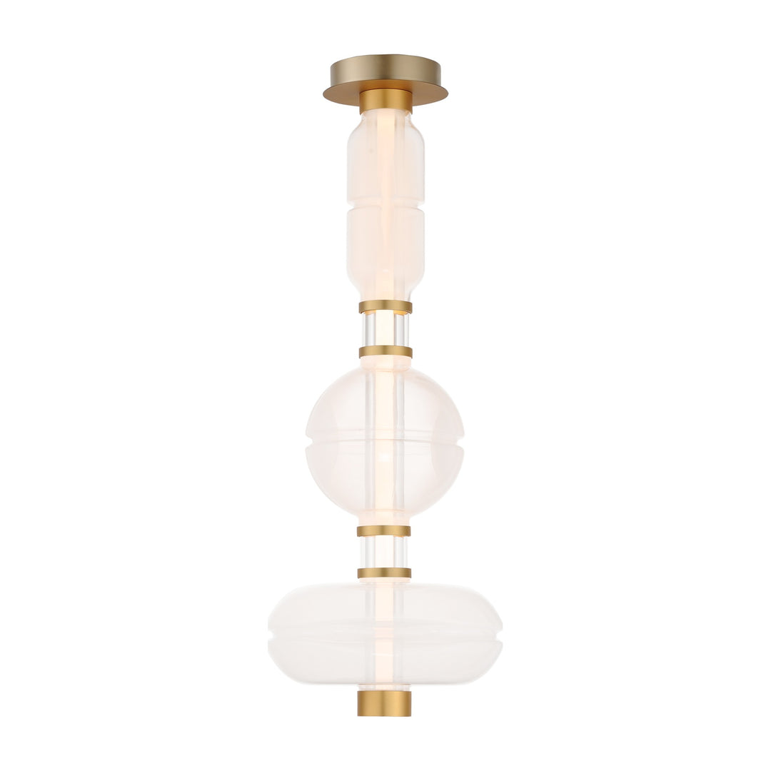 Gusto 33" LED Ceiling Mount by Studio M Lighting in Gold