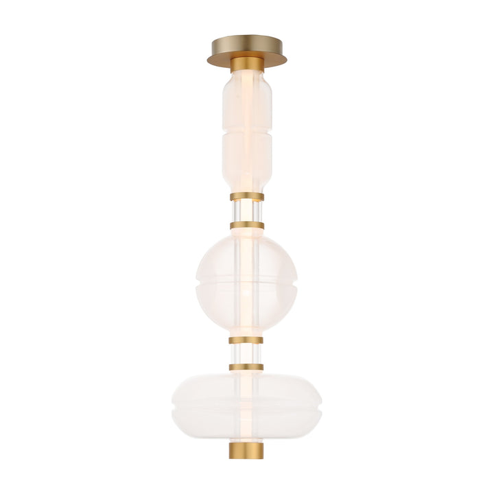 Gusto 33" LED Ceiling Mount by Studio M Lighting in Gold