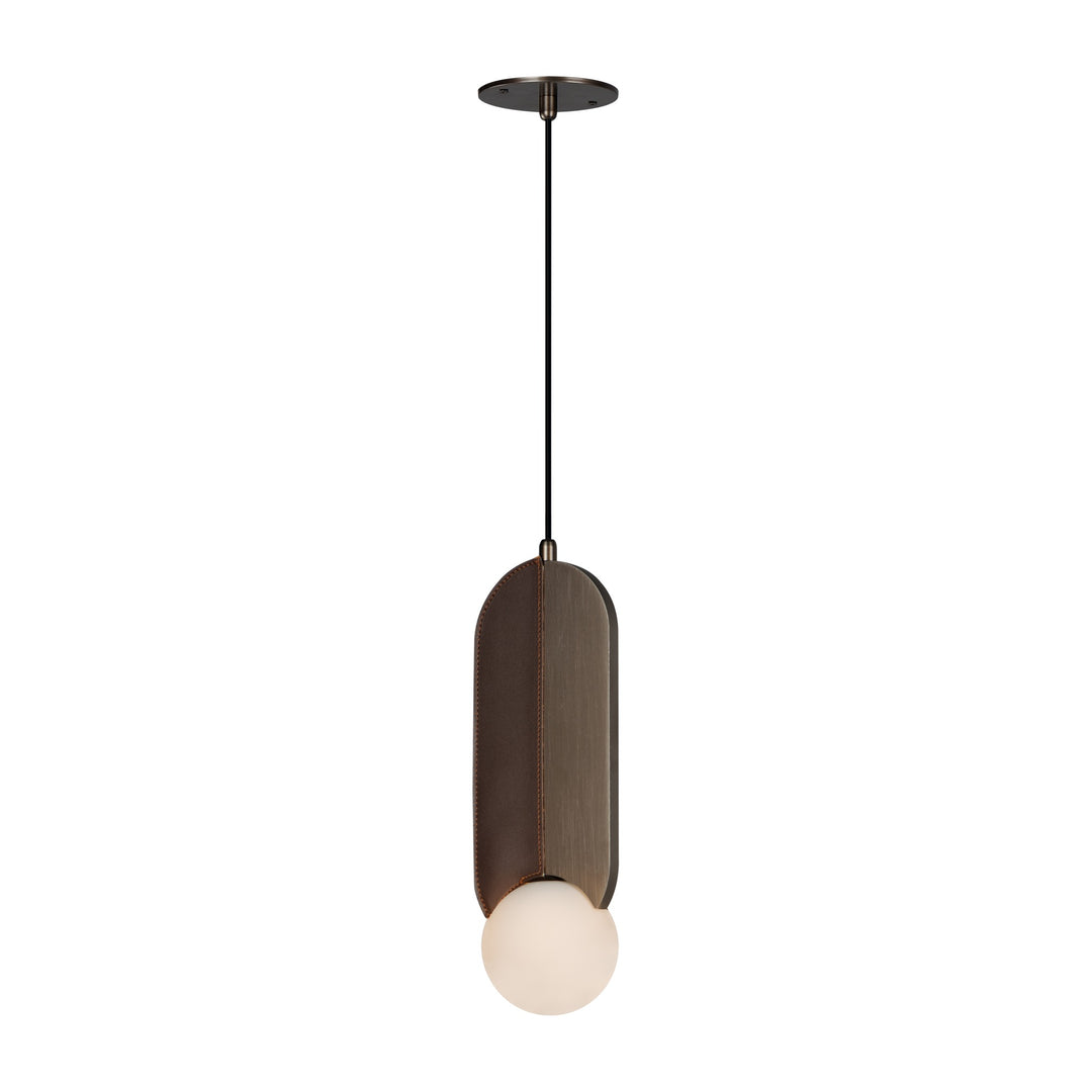 Stitched Down-Light Pendant by Studio M Lighting