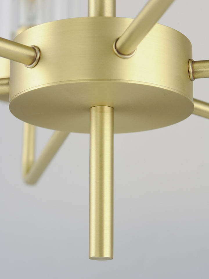 Crosby 9-Light Chandelier by Studio M Lighting – lifestyle