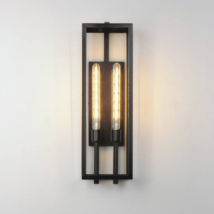 Catalina 2-Light XL Outdoor Up-Light Wall Sconce by Studio M Lighting – lifestyle
