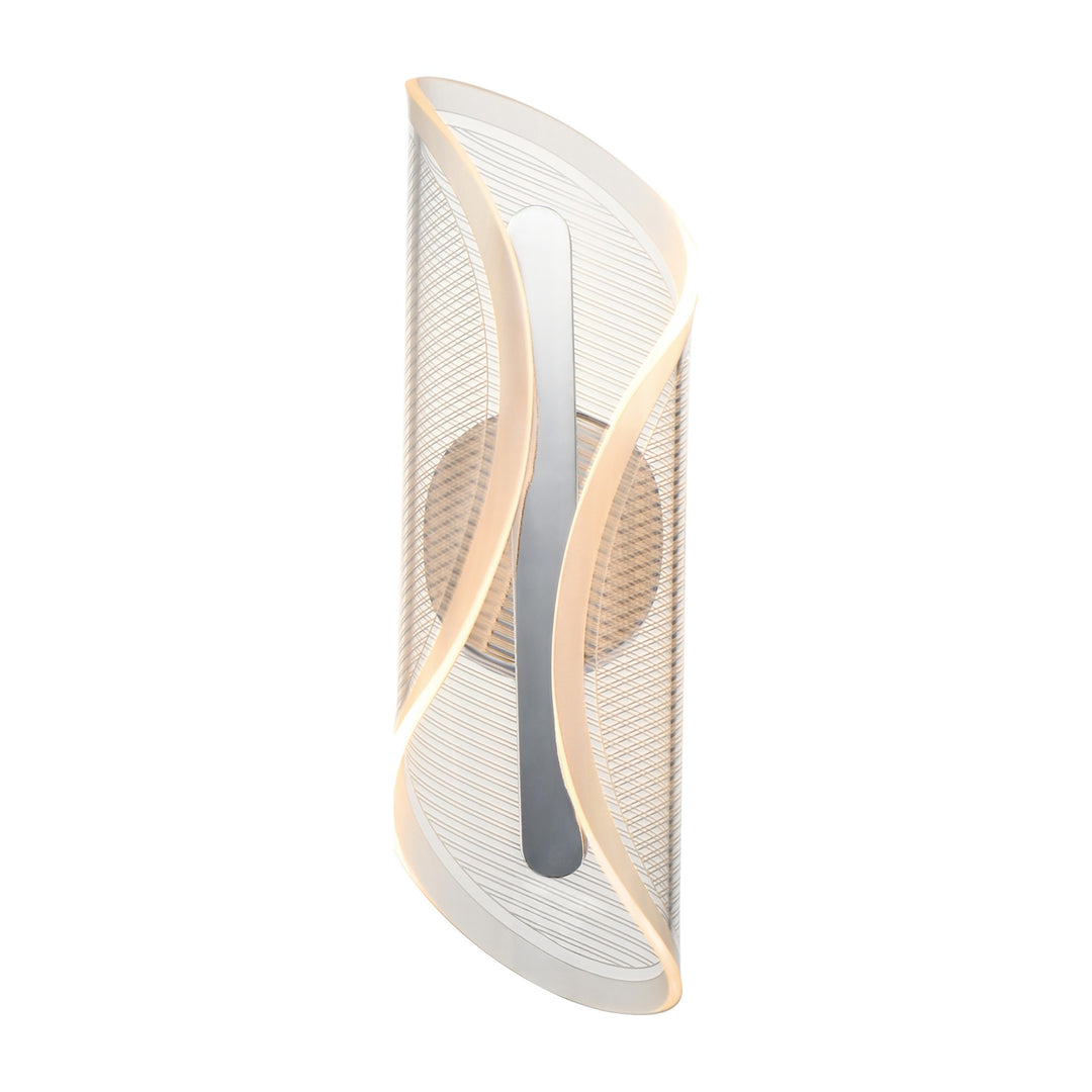Manta LED Wall Sconce by Studio M Lighting in Polished Chrome