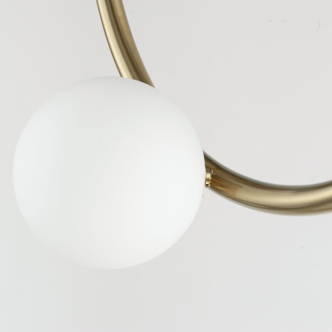 Contour 14-Light Fixed Stem Ceiling Light by Studio M Lighting – lifestyle