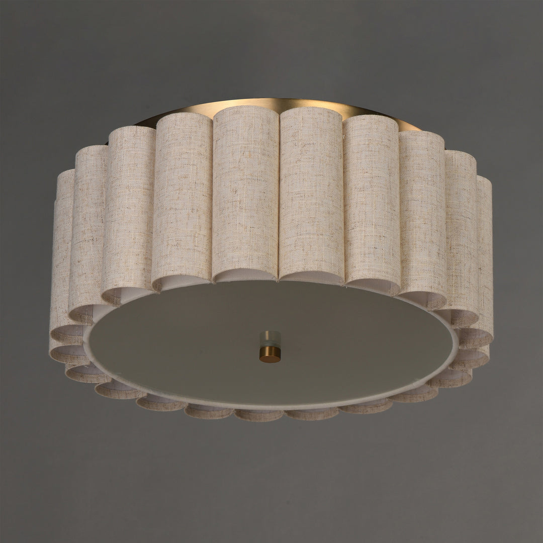 Penelope 2-Light Flush mount by Studio M Lighting – lifestyle