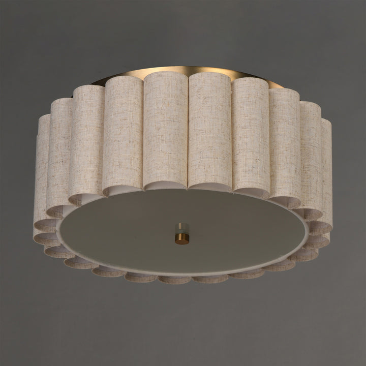 Penelope 2-Light Flush mount by Studio M Lighting – lifestyle