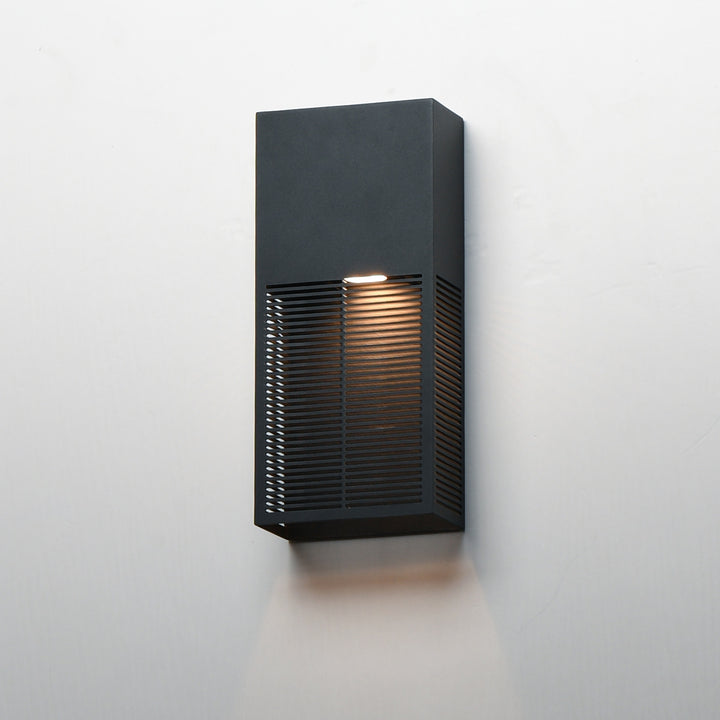Grate 14 LED Outdoor Wall Sconce by Studio M Lighting – lifestyle