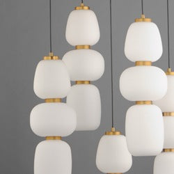 Soji 5-Light Chandelier by Studio M Lighting – lifestyle