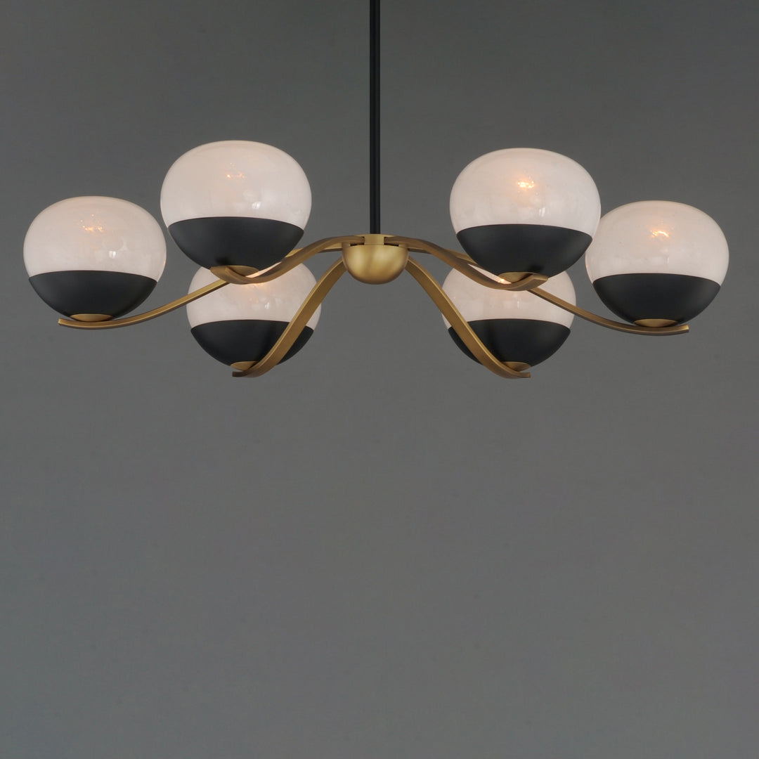 Lucerne 6-Light Chandelier by Studio M Lighting – lifestyle