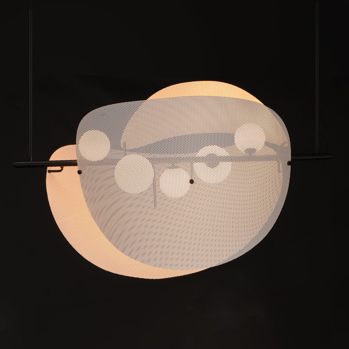 Chips 5-Light Linear Pendant by Studio M Lighting – lifestyle
