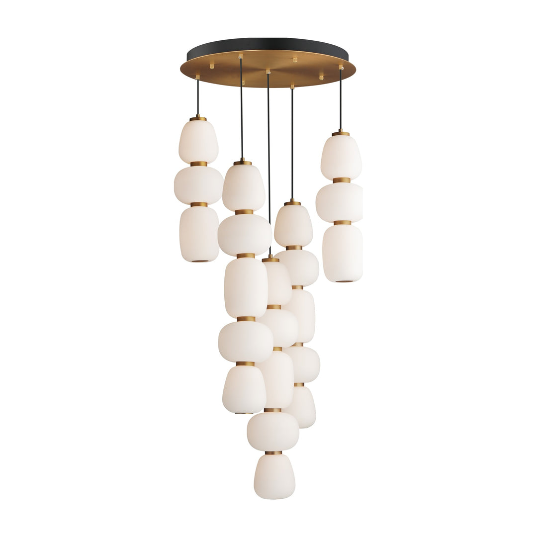Soji 5-Light Chandelier by Studio M Lighting