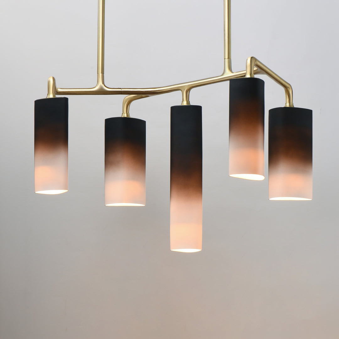 Tropo 5-Light LED Pendant by Studio M Lighting – lifestyle