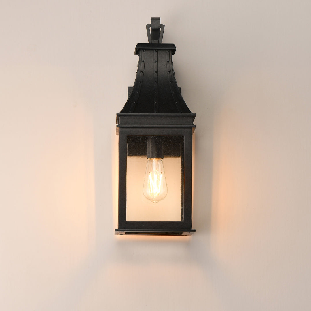 Bramwell VX 1-Light Outdoor Wall Sconce by Studio M Lighting – lifestyle