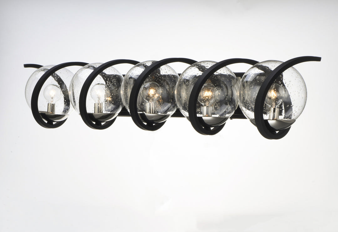 Curlicue 5-Light Bath Vanity by Studio M Lighting – lifestyle