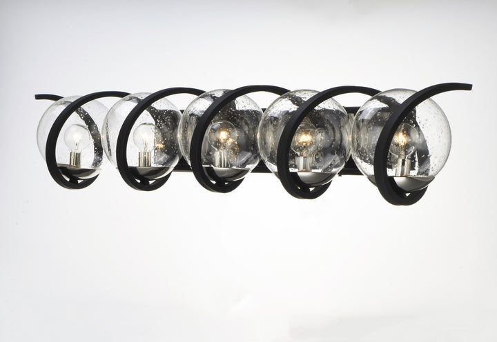 Curlicue 5-Light Bath Vanity by Studio M Lighting – lifestyle